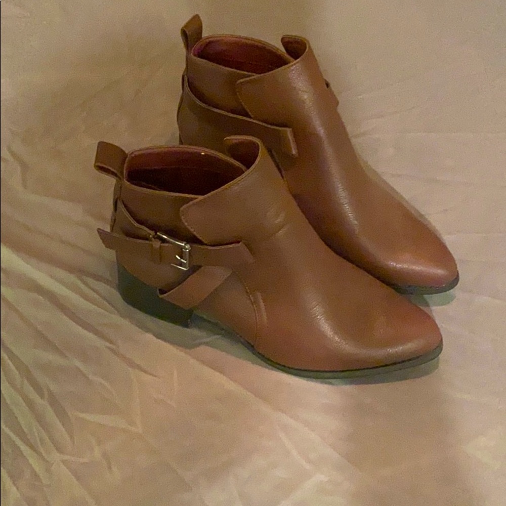 Brown MIA ankle boots